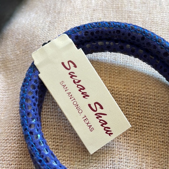 🍁 Susan Shaw leather charm bracelet - Picture 5 of 5